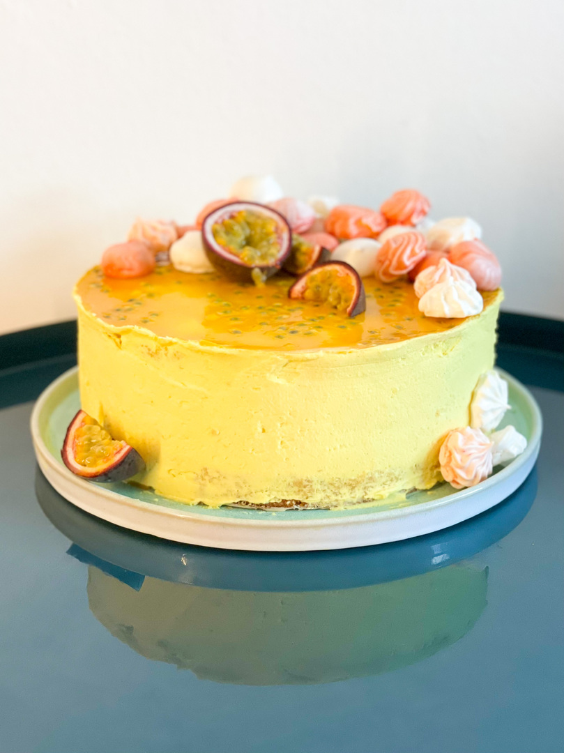 LauraBakery - Back Blog - Maracuja-Mascarpone-Torte